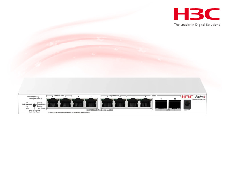 H3C Aolynk US110-8G2MF-HP Ethernet Switch